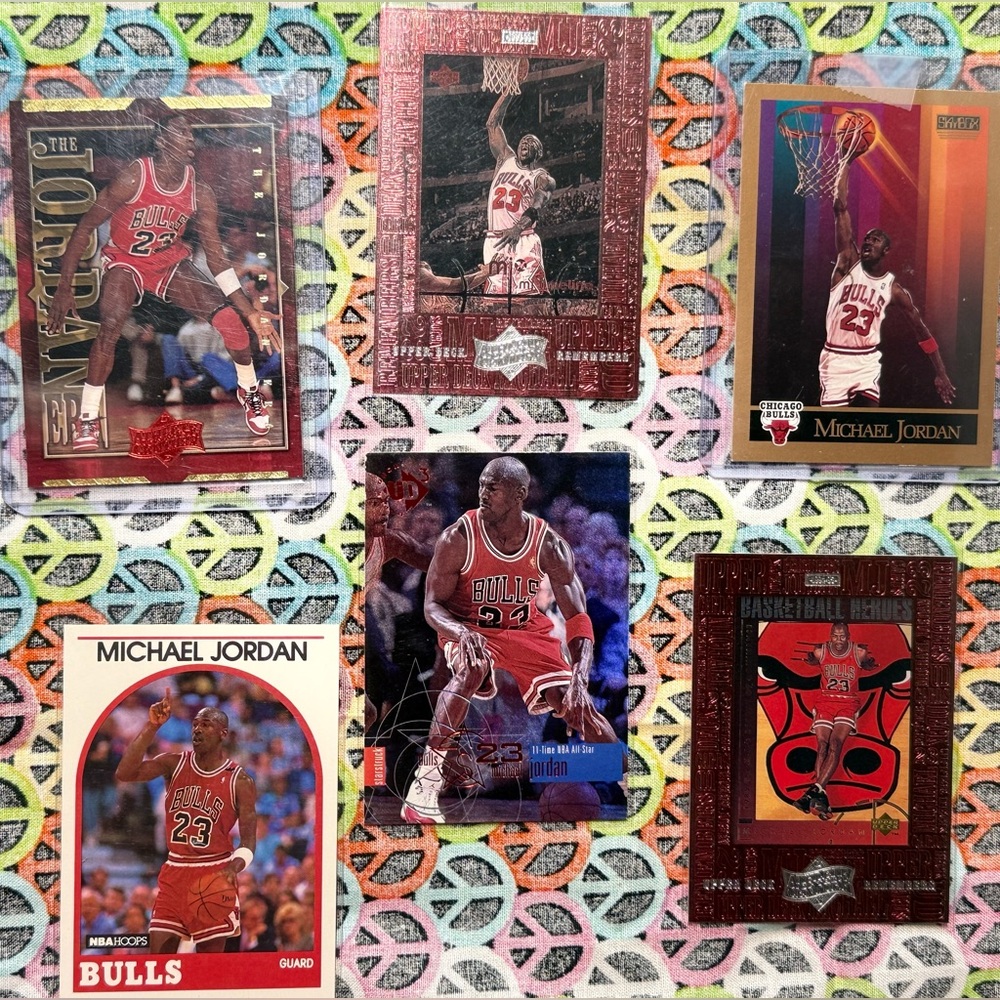 Michael Jordan Basketball Card Collection